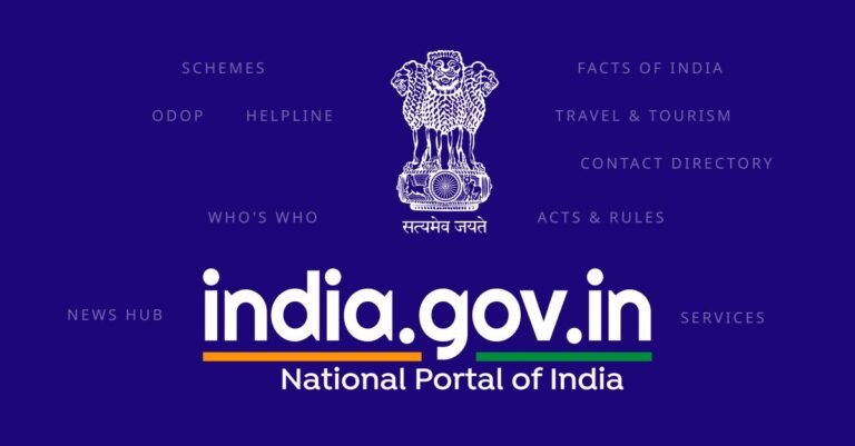 www.india.gov.in