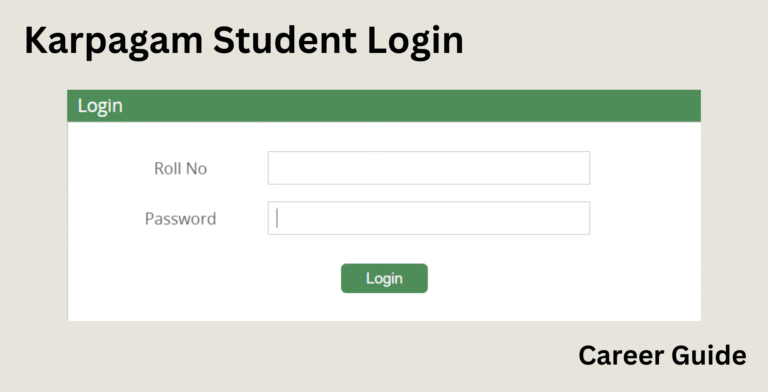 Karpagam Student Login
