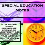 Special Education Notes