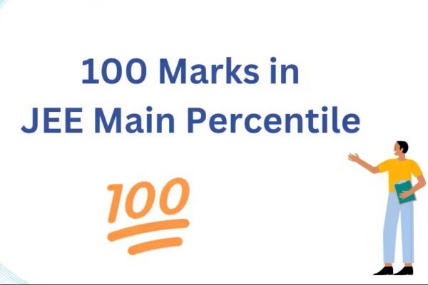 100 Marks in JEE Mains Percentile