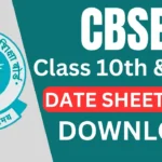 CBSE Date Sheet 2026