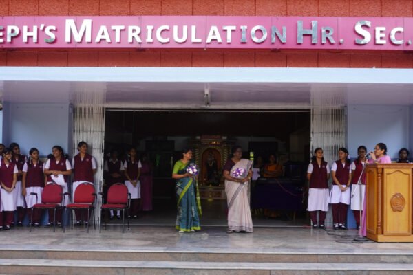 St. Joseph Matriculation Higher Secondary School: Where Curiosity Blossoms and Knowledge Shines St. Joseph Matriculation Higher Secondary School