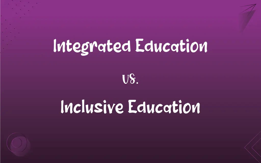 Difference Between Inclusive Education and Integrated Education
