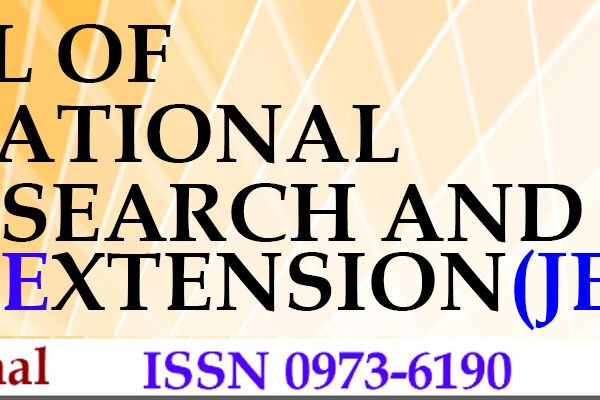 Indian Research Journal of Extension Education