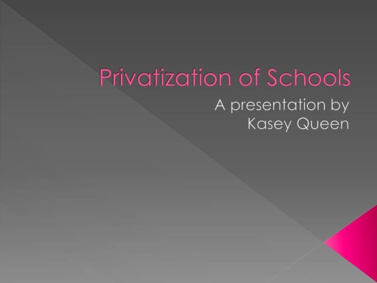 Privatisation of Education