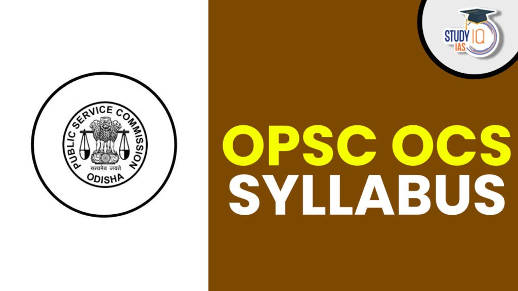 OPSC Sociology Syllabus