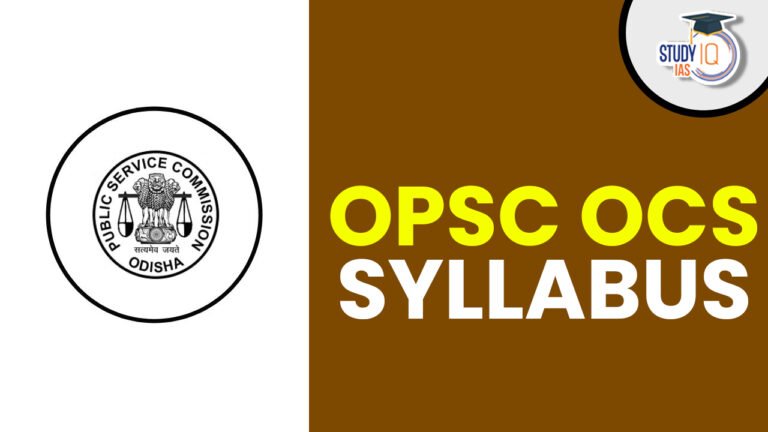 OPSC Sociology Syllabus