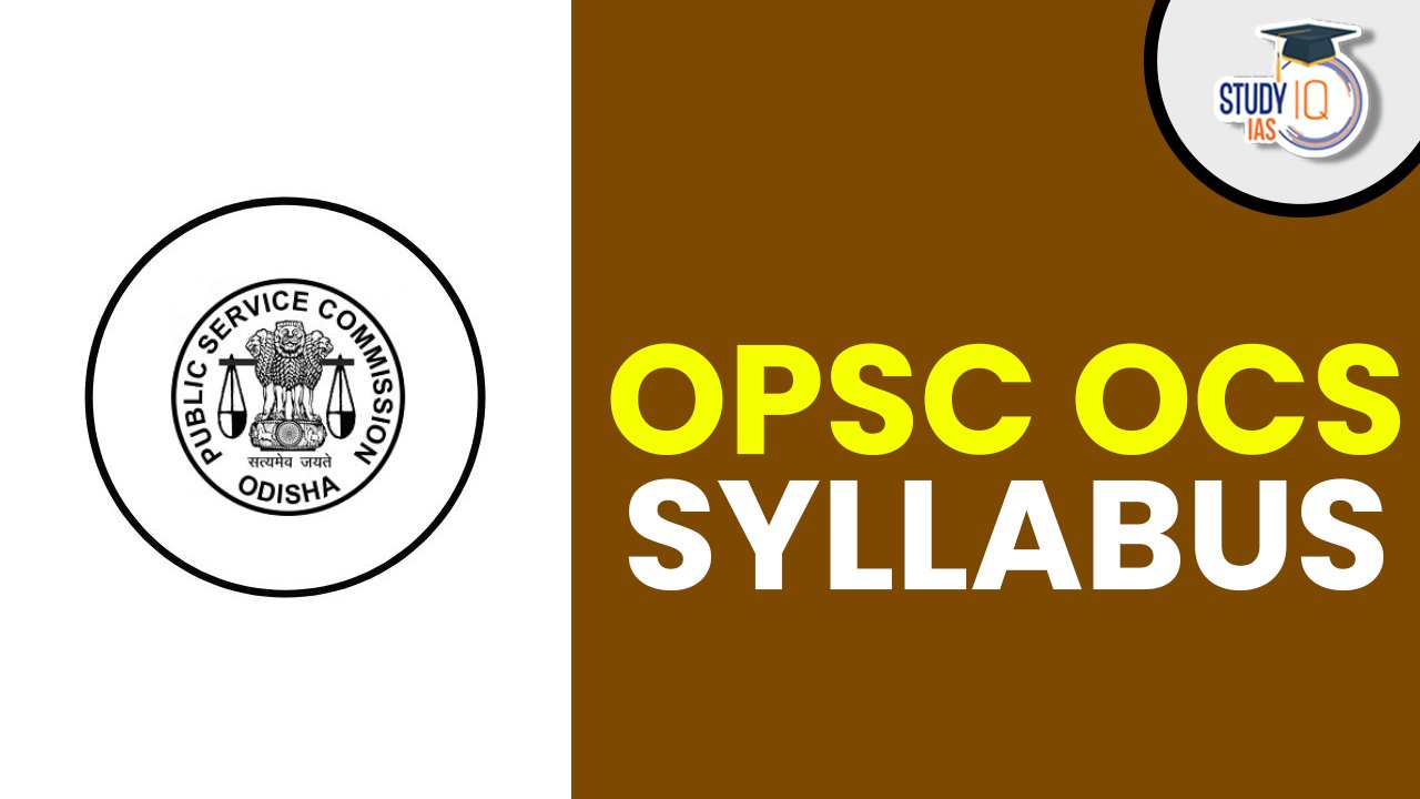 OPSC Sociology Syllabus